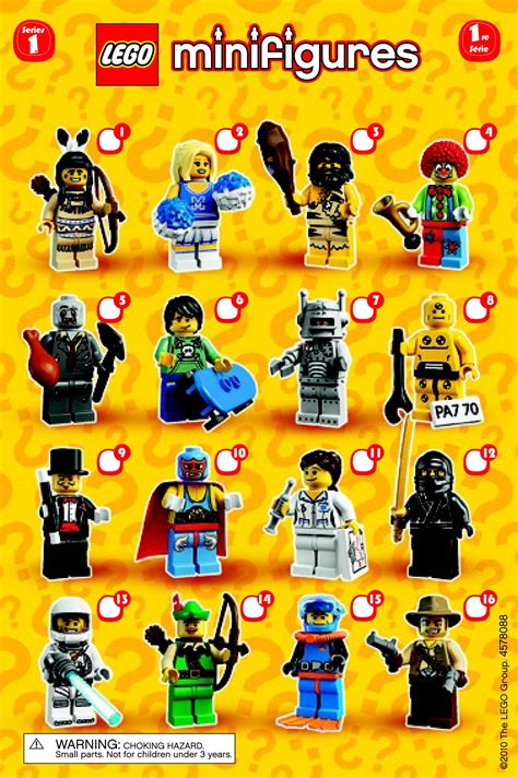 lego minifigure series 1 review